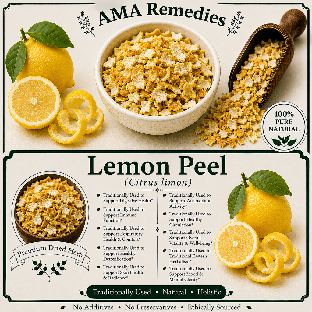 Lemon Peel (Citrus limon)