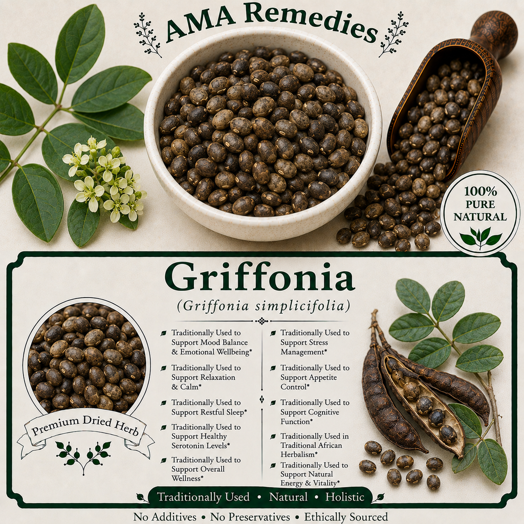Griffonia (Griffonia simplicifolia) — Dried Seeds
