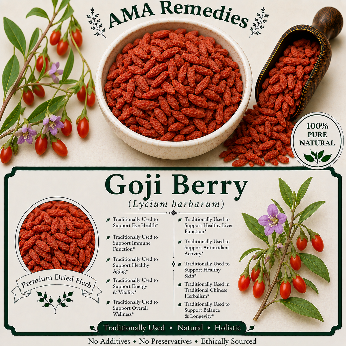 Goji Berry (Lycium barbarum)