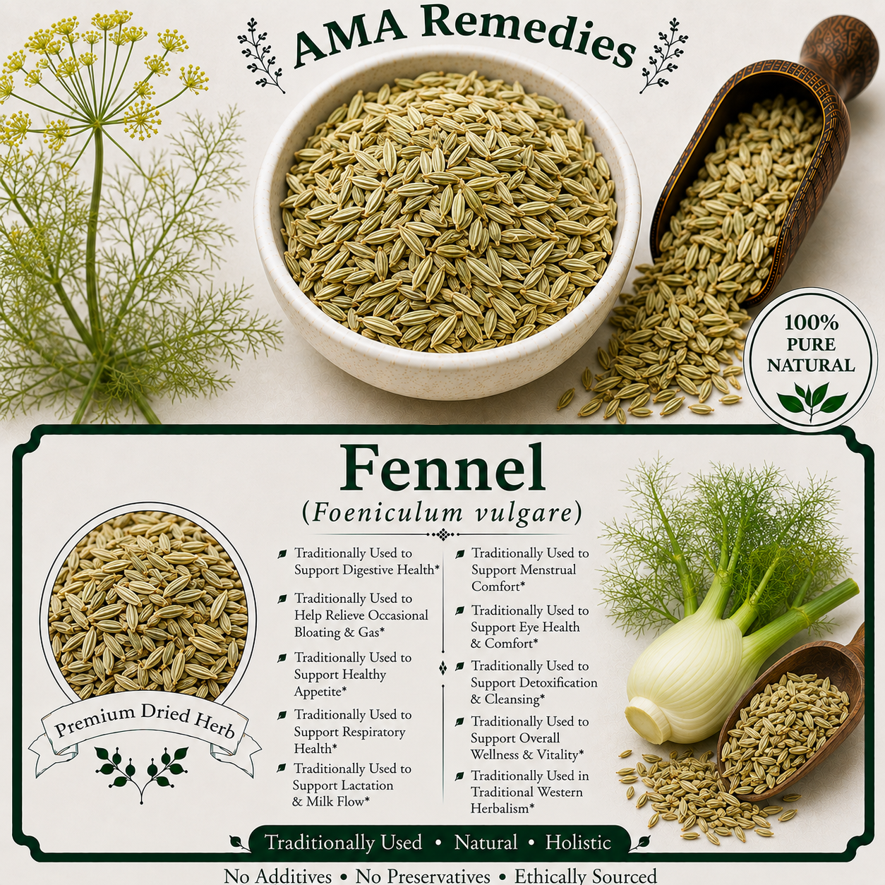 Fennel (Foeniculum vulgare)