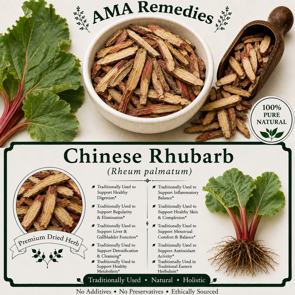 Chinese Rhubarb (Rheum palmatum)