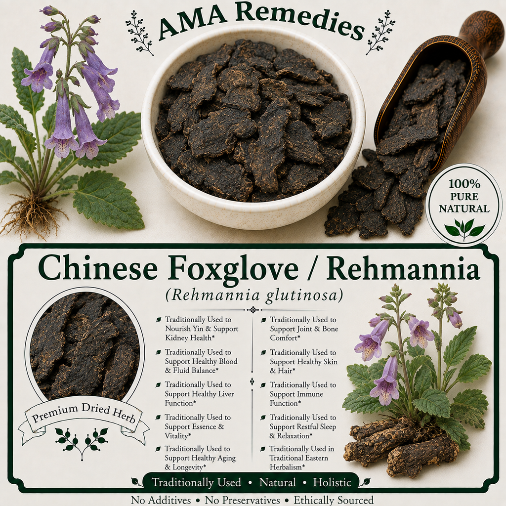 Chinese Foxglove / Rehmannia (Rehmannia glutinosa)