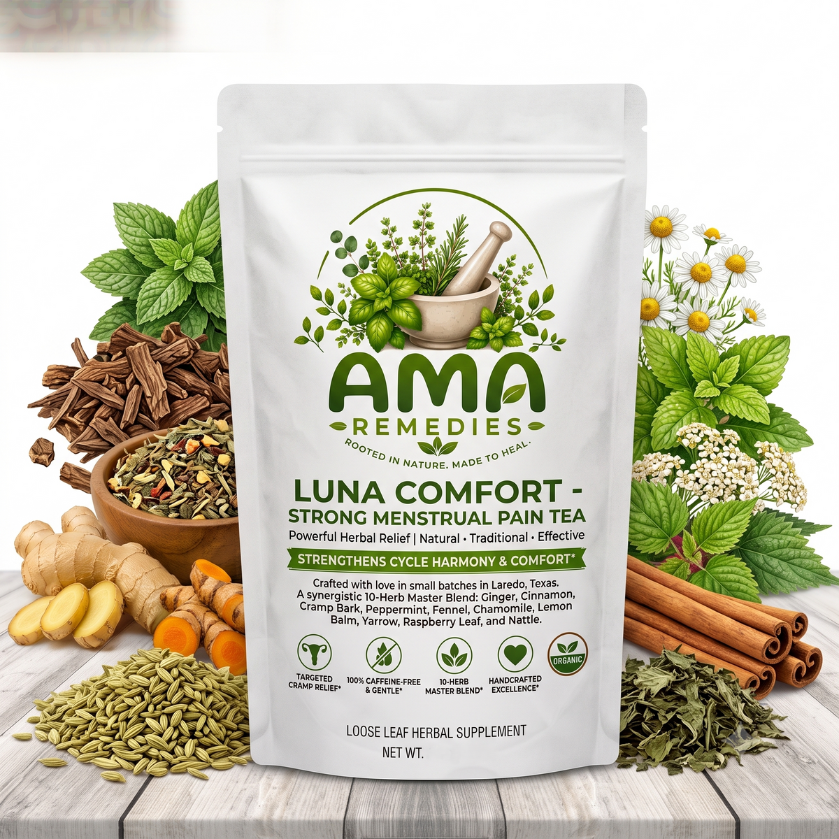 Luna Comfort Loose Leaf Tea (Organic)