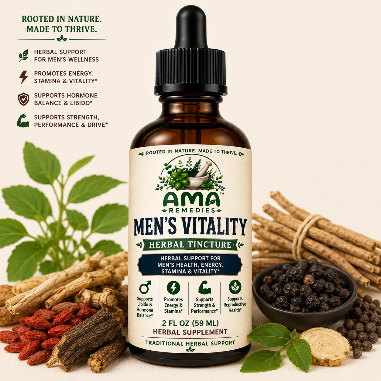Frontier Men's Vitality Tincture
