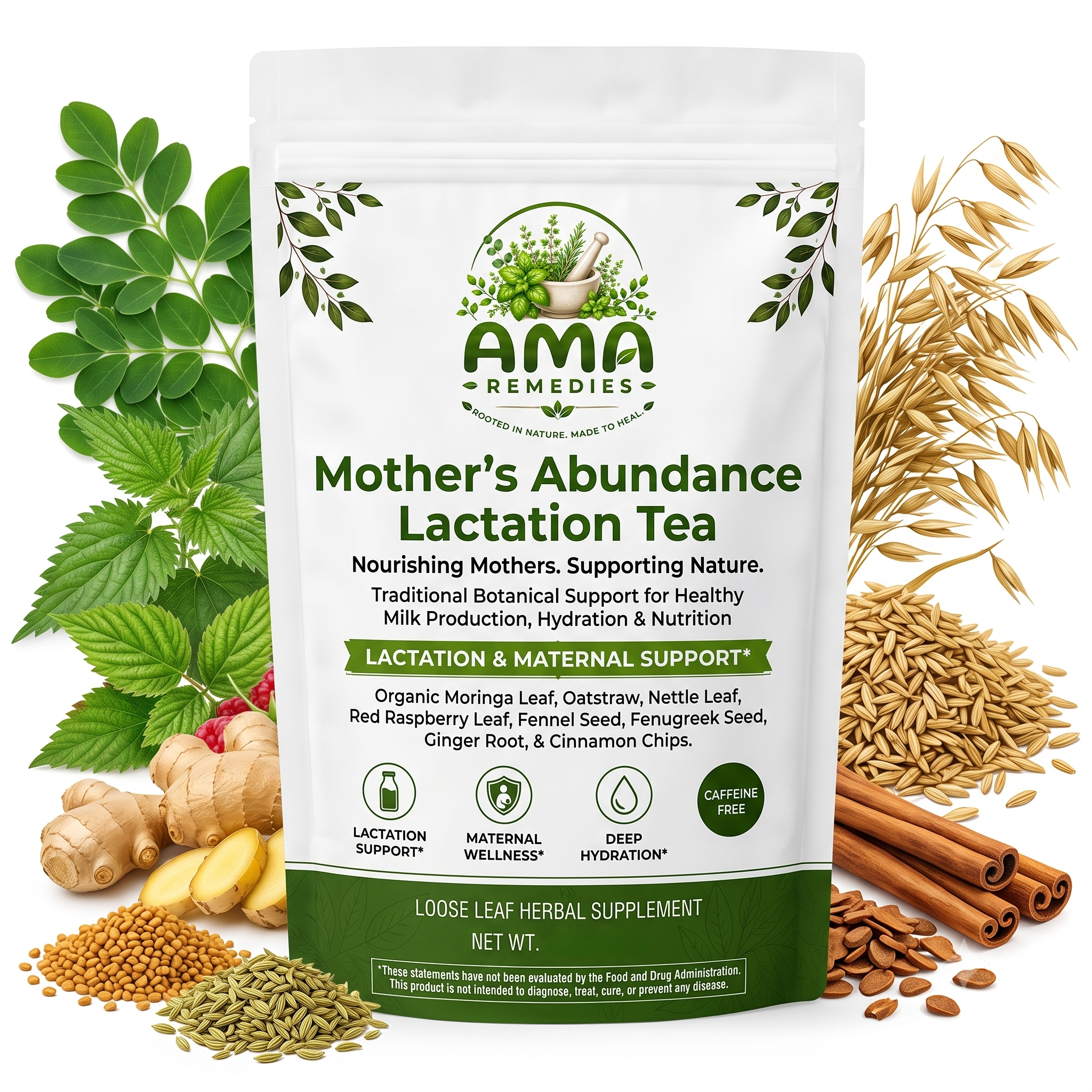 Mother's Abundance Loose Leaf Tea (Organic)