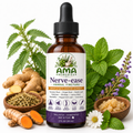Nerve-Ease Tincture - Turmeric, Ginger & Nettle Herbal Blend, Small Batch Extract