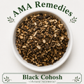Representative illustration labeled Black Cohosh, Actaea racemosa